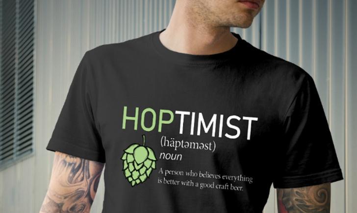 Hoptimist shirt